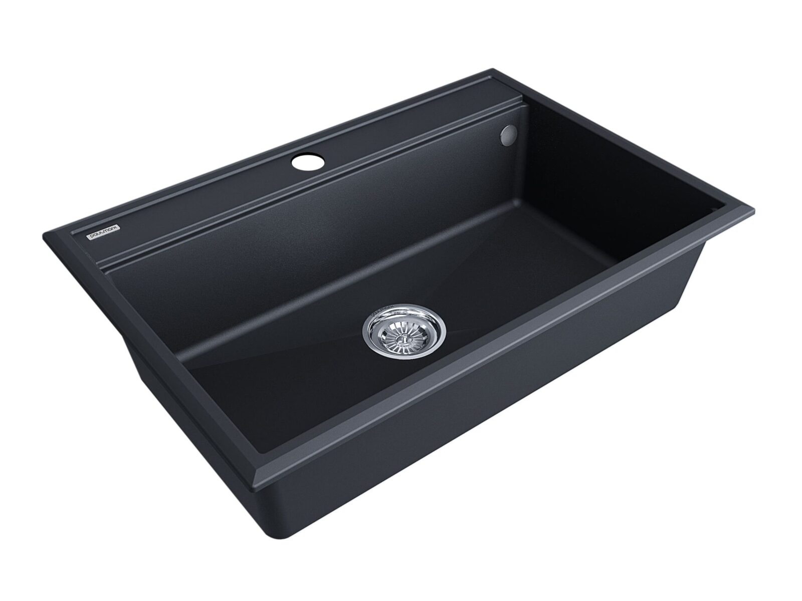 Кухонная мойка PAULMARK STEPIA 80, PM117551-AN, антрацит, 750х510 мм — изображение 2