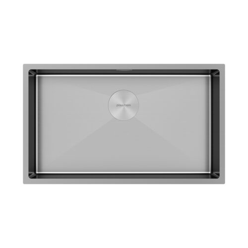 Кухонная мойка PAULMARK NEXT 74 UNI, PM217444-BS, брашированная сталь, 740х440мм