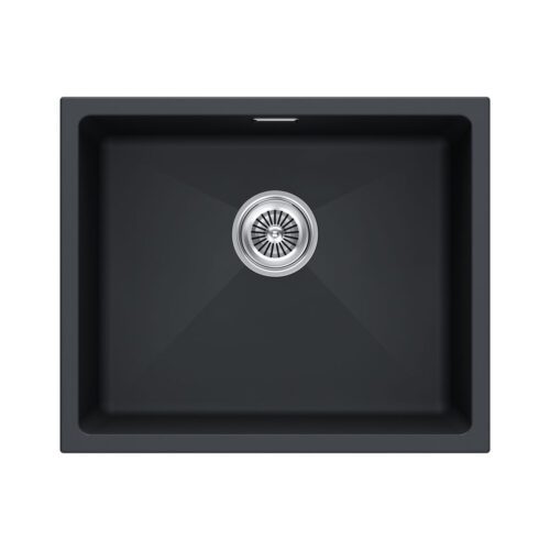 Кухонная мойка PAULMARK LUMI 55UNI, LU55-AN, антрацит, 555х460