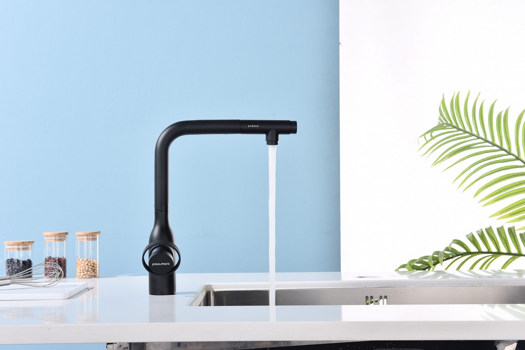 Смеситель для кухни под фильтр PAULMARK URBAN, антрацит, Ur213104-401 — изображение 2