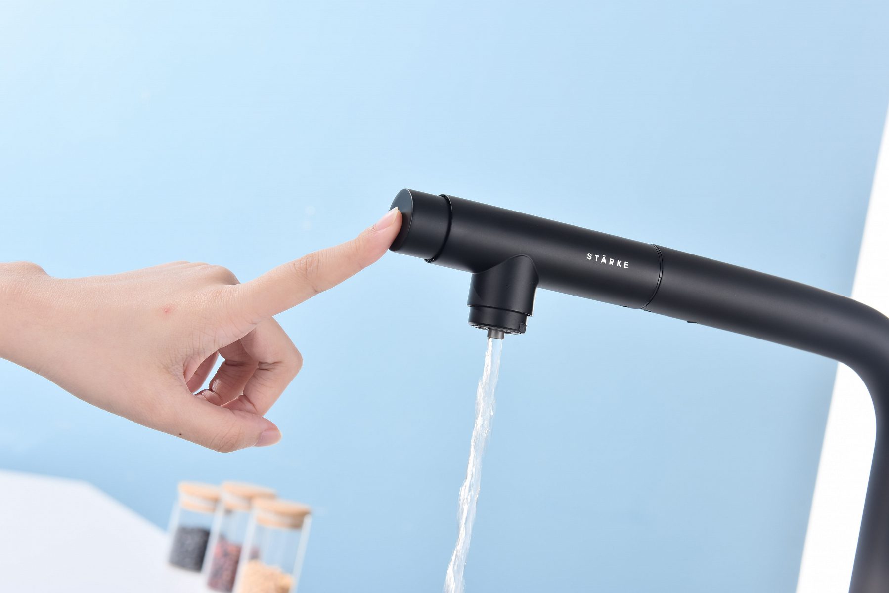 Смеситель для кухни под фильтр PAULMARK URBAN, антрацит, Ur213104-401 — изображение 6