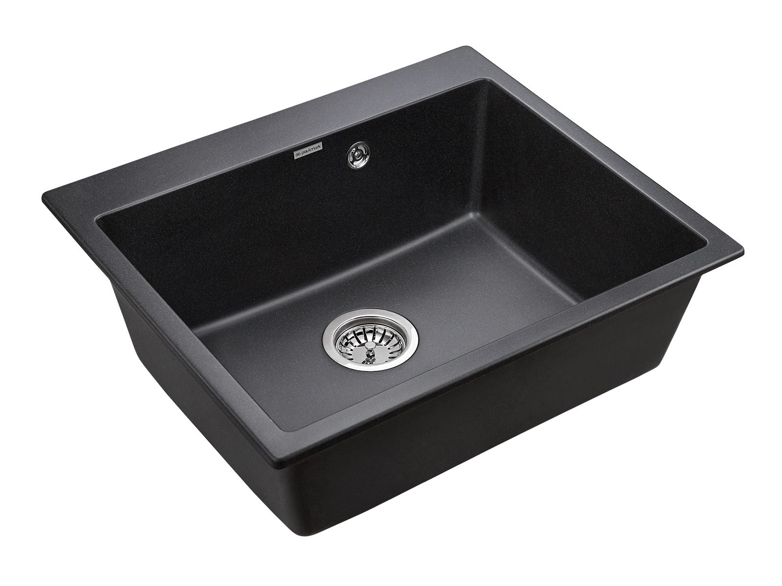 Кухонная мойка PAULMARK KANTE 60, PM106052-BL, черный, 600х520 мм — изображение 2