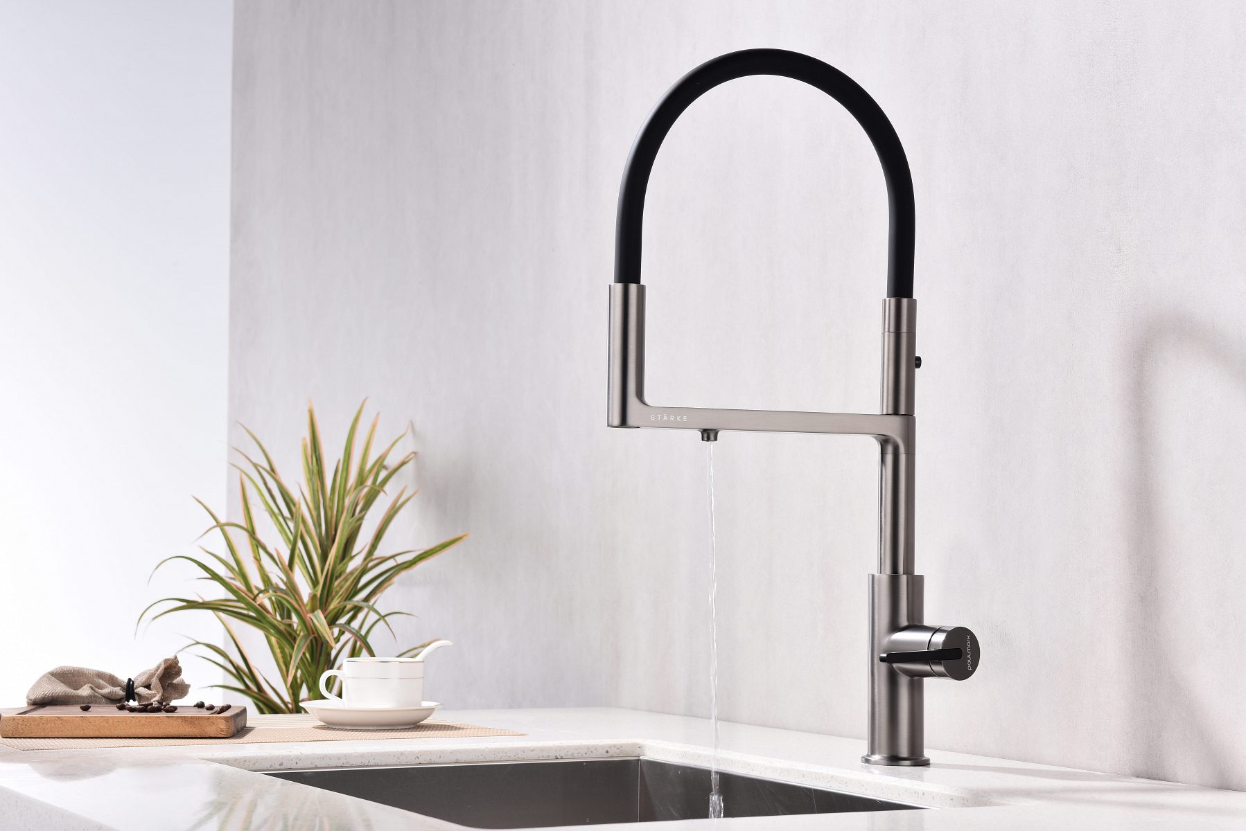 Смеситель для кухни под фильтр PAULMARK TORNADO, беретта, To213402-B — изображение 3