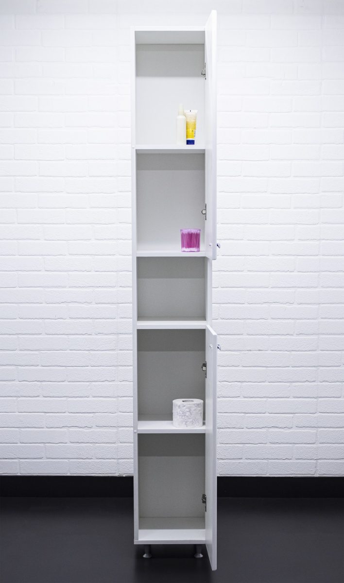 Шкаф-пенал напольный Айсберг 30 Классик без ящика, правый, DA1008P — изображение 5