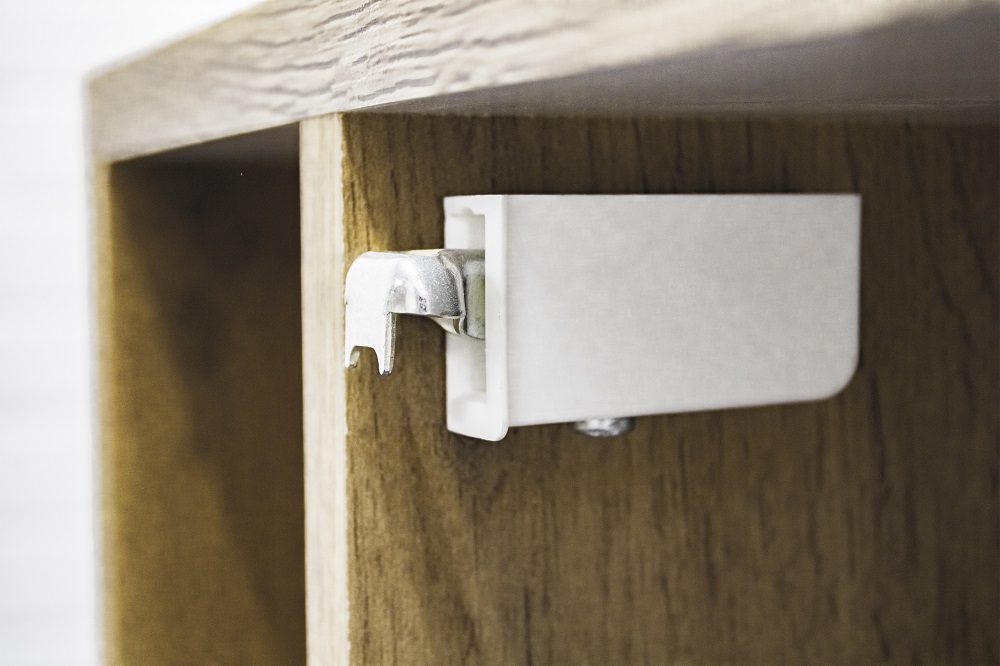 Тумба в ванную Домино JOY 46 Frost 70 с двумя ящиками, DF3401T — изображение 9