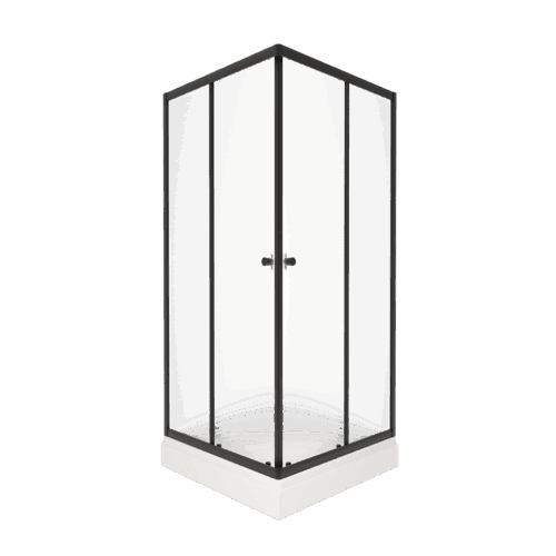 Душевой уголок Тритон Вента-БВ 90*90 Вельвет/чёрный, Щ0000064629