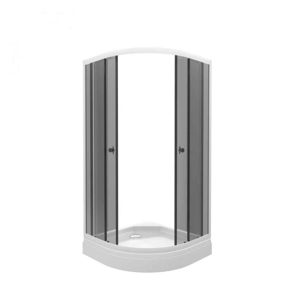 Душевой уголок Тритон Грэй 90*90 A, поддон 17 см, прозрачное/белый, Щ0000066464 — изображение 2