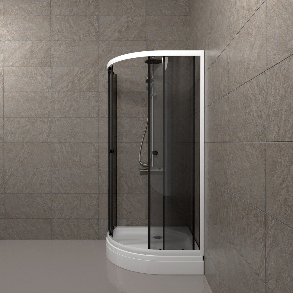 Душевой уголок Тритон Грэй 90*90 A, поддон 17 см, прозрачное/белый, Щ0000066464 — изображение 6