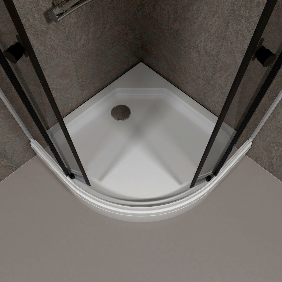 Душевой уголок Тритон Грэй 90*90 A, поддон 17 см, прозрачное/белый, Щ0000066464 — изображение 7