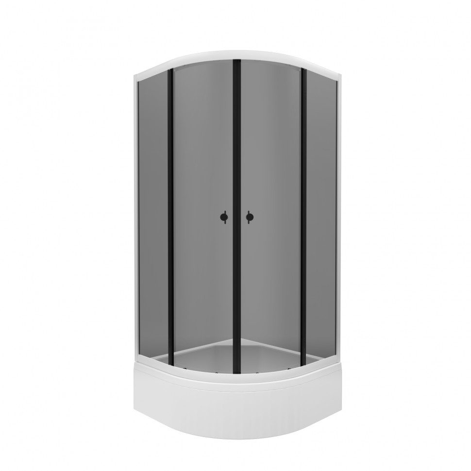 Душевой уголок Тритон Грэй 90*90 В, поддон 31 см, прозрачное/белый, Щ0000066465