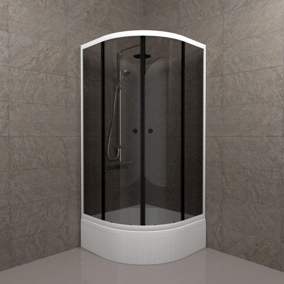 Душевой уголок Тритон Грэй 90*90 В, поддон 31 см, прозрачное/белый, Щ0000066465 — изображение 3