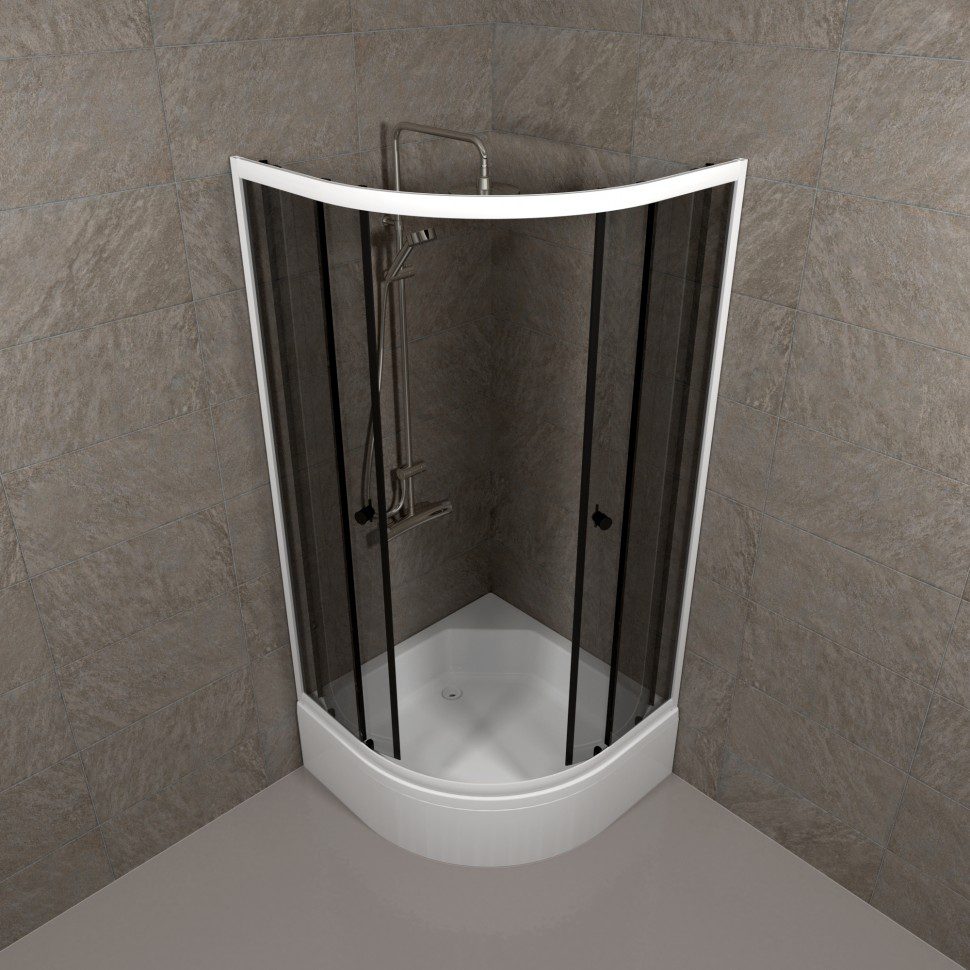 Душевой уголок Тритон Грэй 90*90 В, поддон 31 см, прозрачное/белый, Щ0000066465 — изображение 6