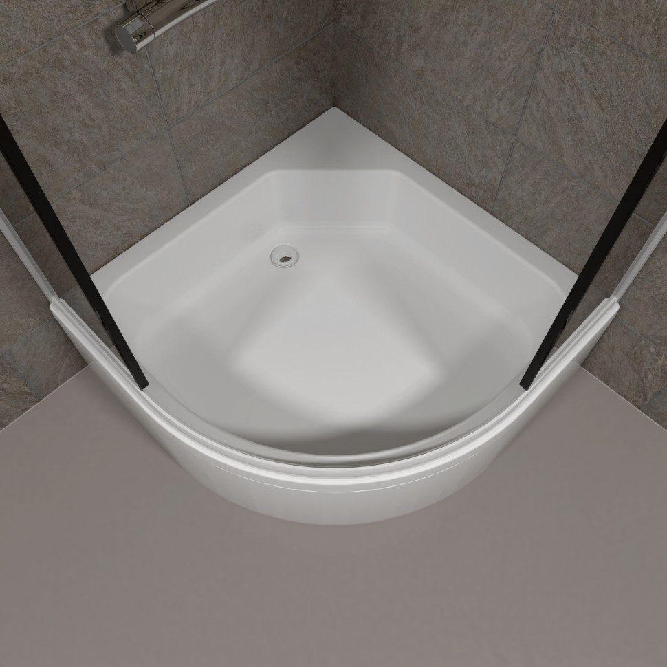 Душевой уголок Тритон Грэй 90*90 В, поддон 31 см, прозрачное/белый, Щ0000066465 — изображение 7