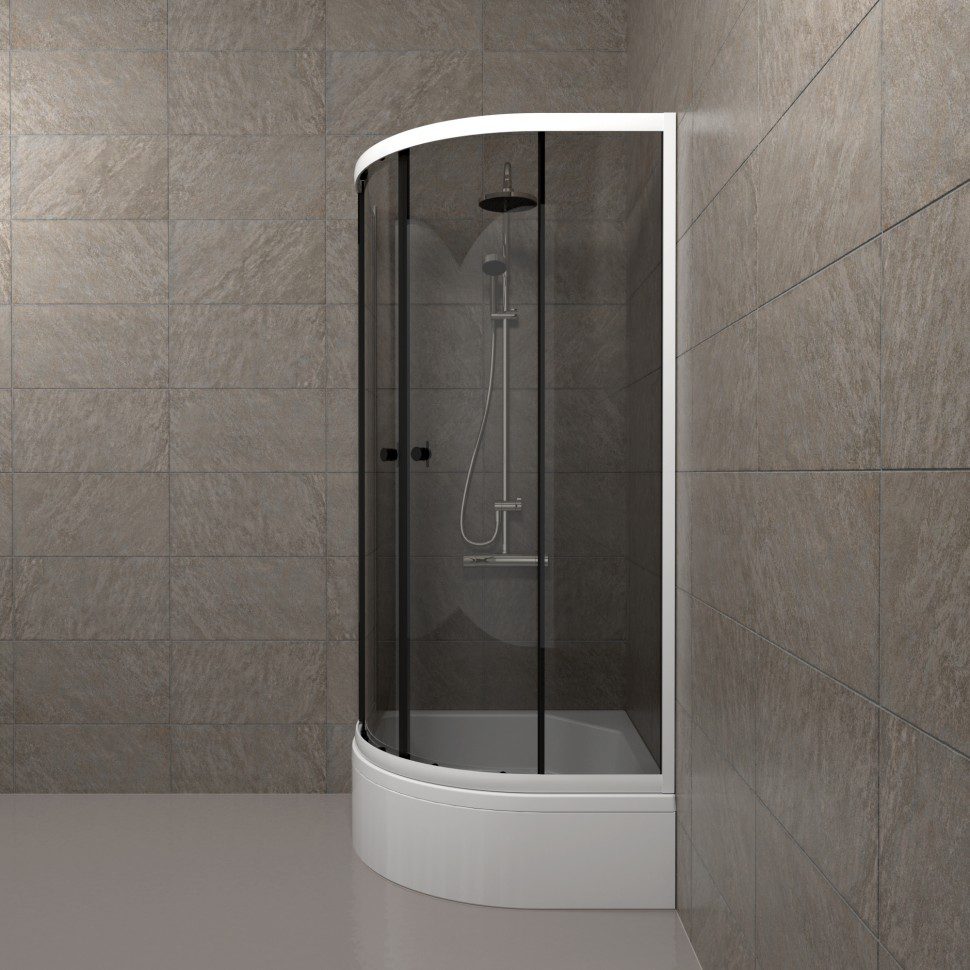 Душевой уголок Тритон Грэй 90*90 В, поддон 31 см, прозрачное/белый, Щ0000066465 — изображение 5