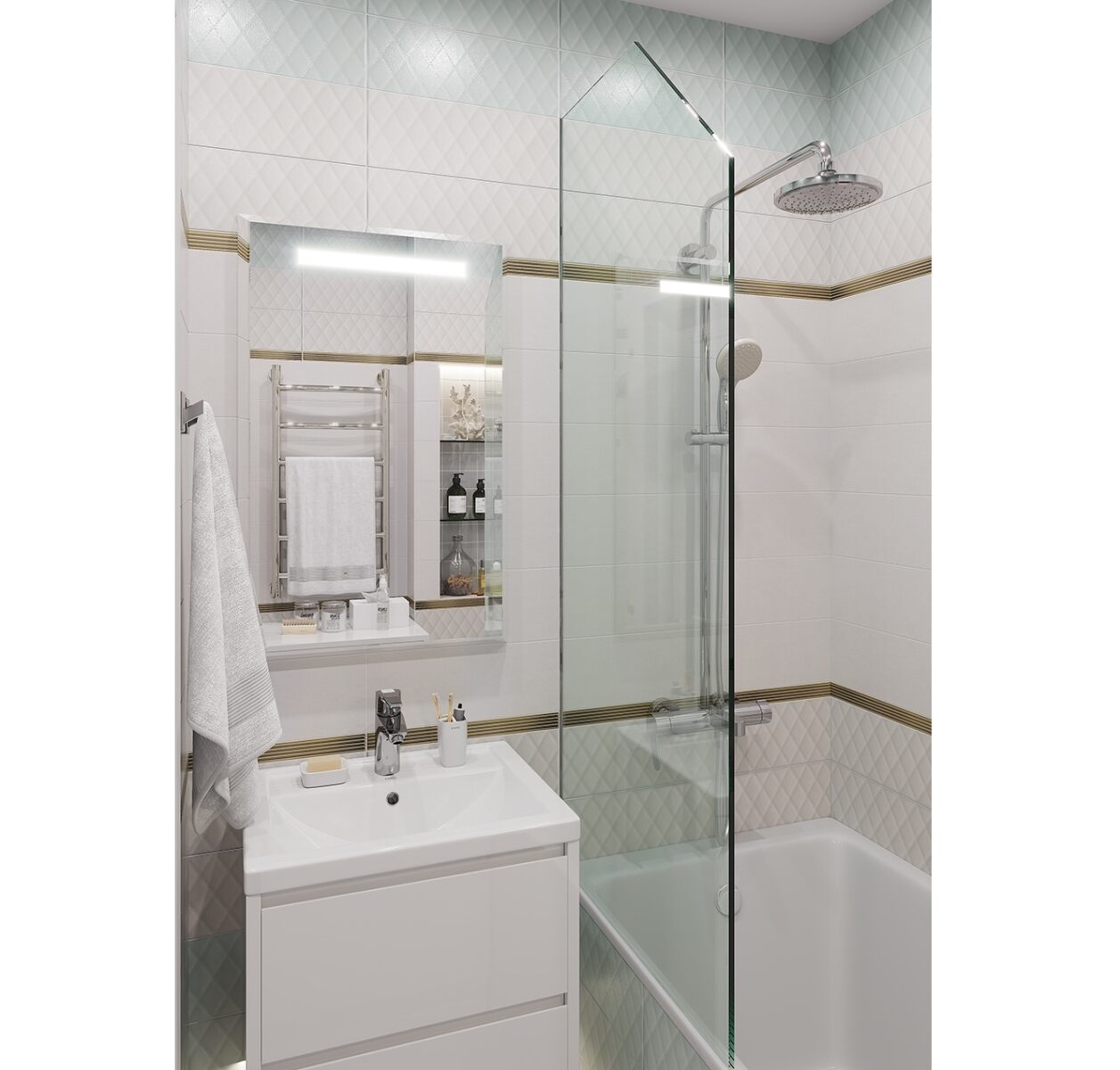 Умывальник Kirovit Фостер 50, 4630055557578 — изображение 2