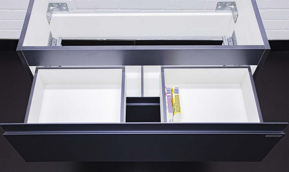 Тумба в ванную Домино Moduo 80 Graffo, графит, DGr2101T — изображение 8