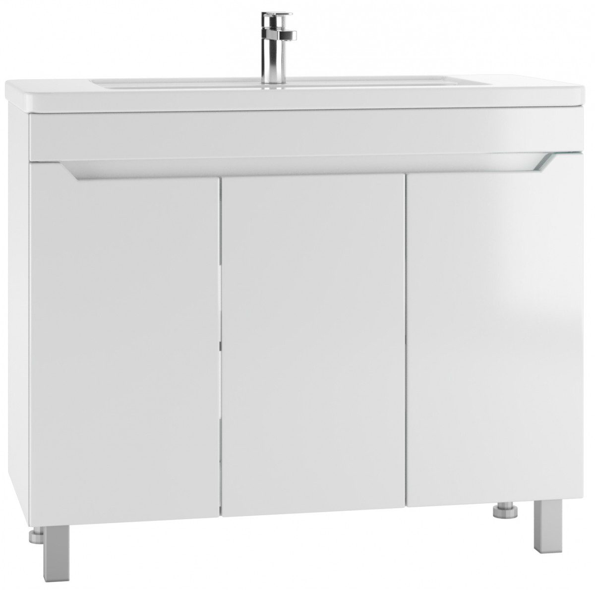 Тумба в ванную Айсберг Mario 100 Мечта без ящика, DM2327T