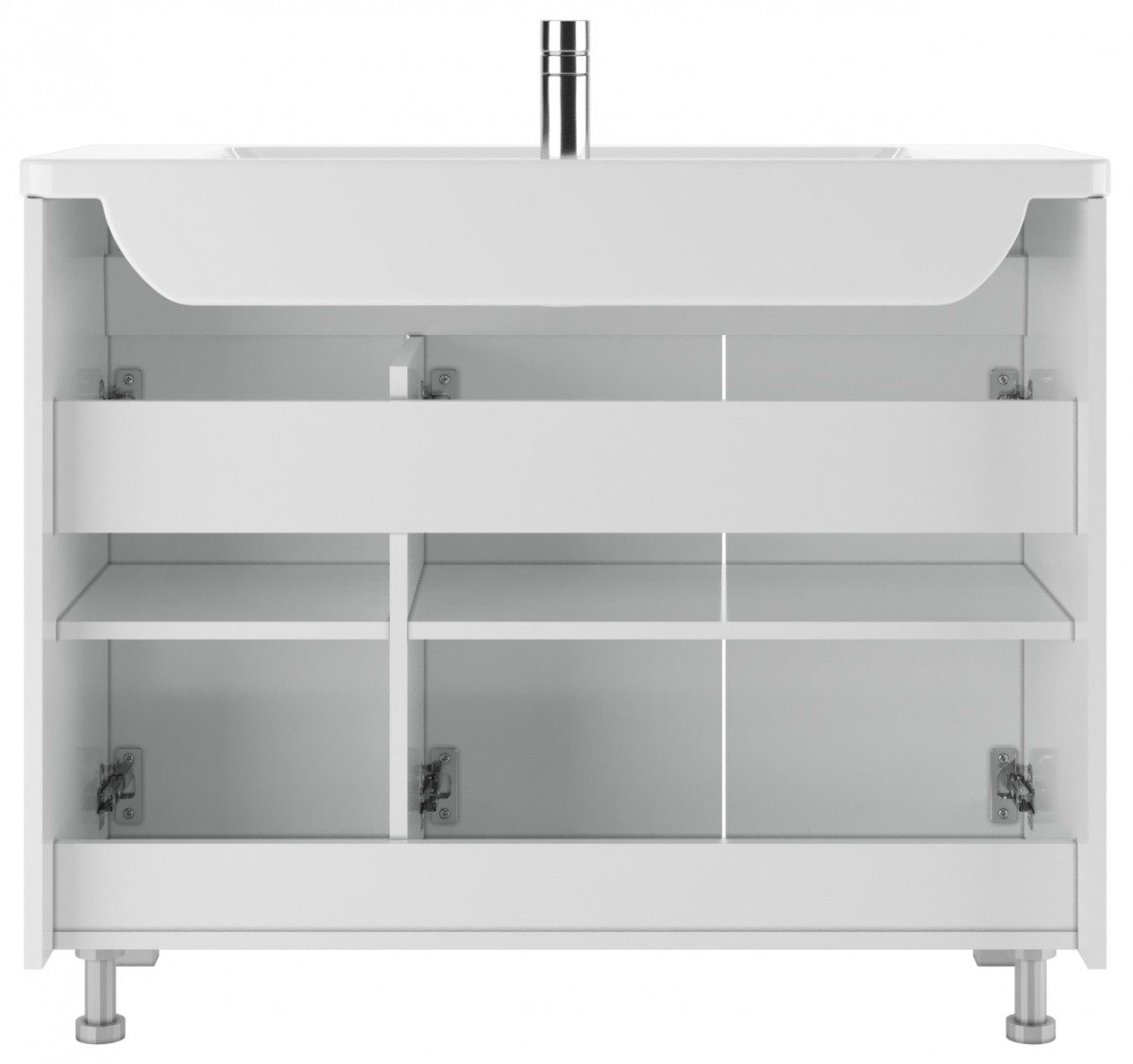 Тумба в ванную Айсберг Mario 100 Мечта без ящика, DM2327T — изображение 3