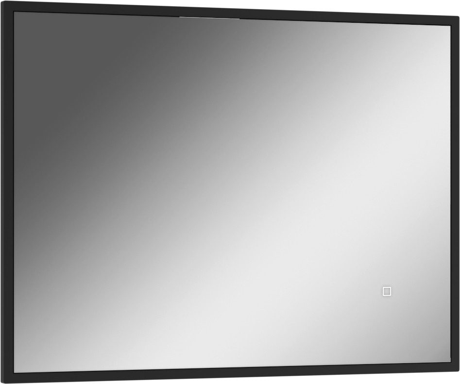 Зеркало Домино Graffo 800х600 графит матовый с подсветкой, DGr2109Z