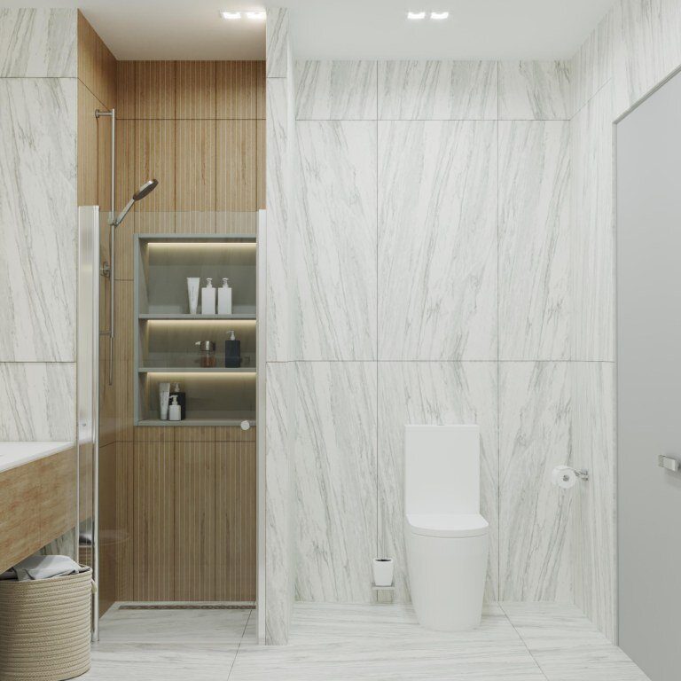 Душевая дверь Тритон Уно 80*185 прозрачное/хром, Щ0000036857 — изображение 4