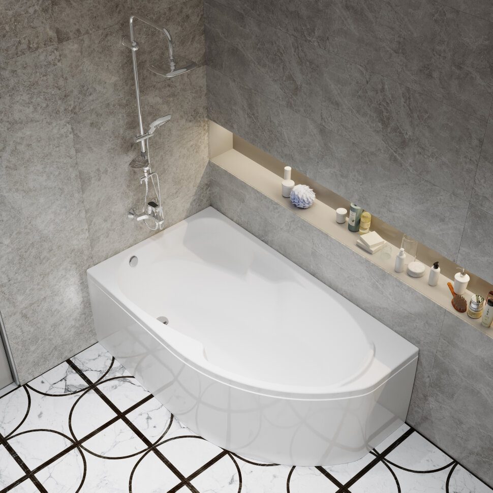 Ванна акриловая Тритон София 170, левая, Щ0000046115 — изображение 5