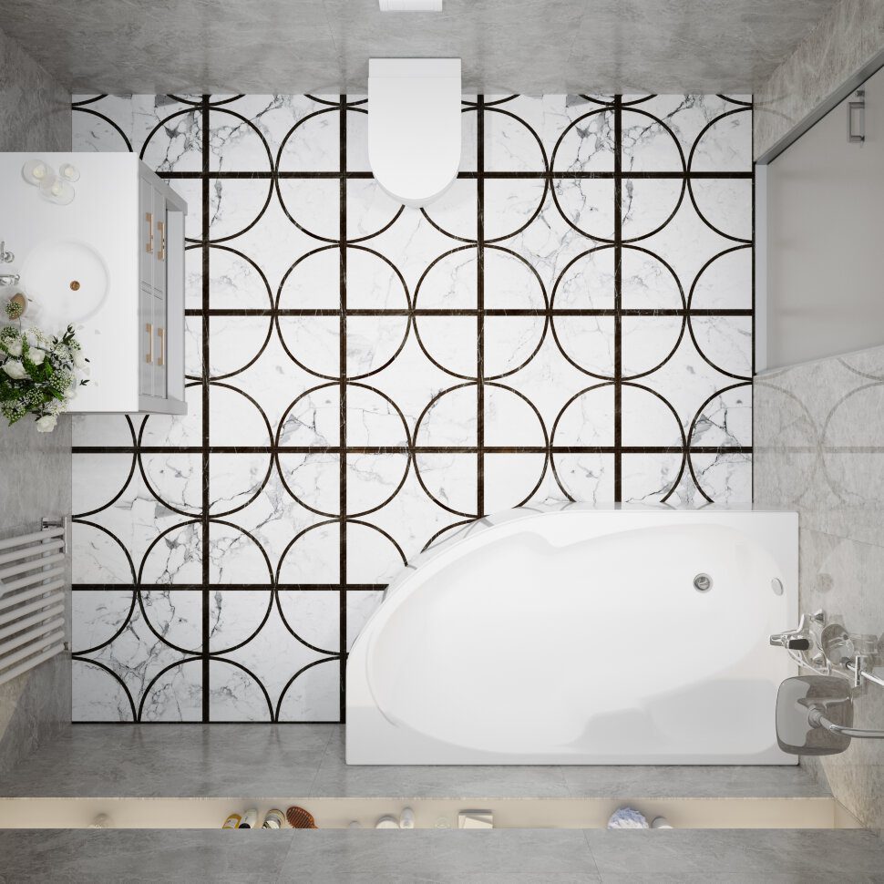 Ванна акриловая Тритон София 170, левая, Щ0000046115 — изображение 6