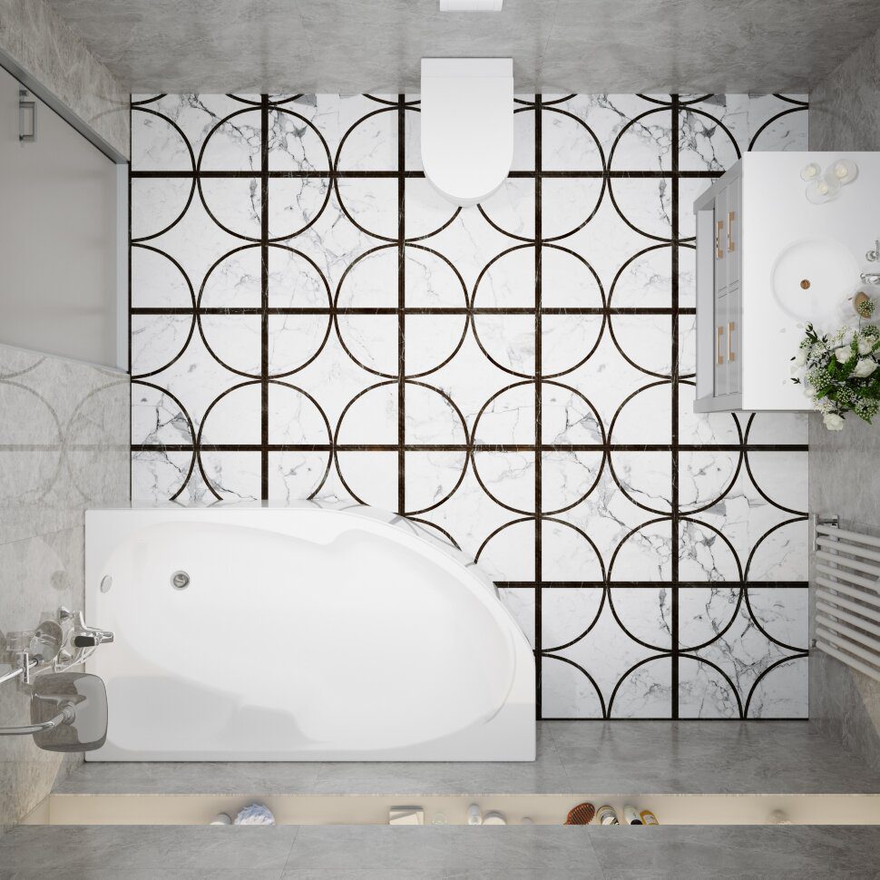 Ванна акриловая Тритон София 170, правая, Щ0000046120 — изображение 6