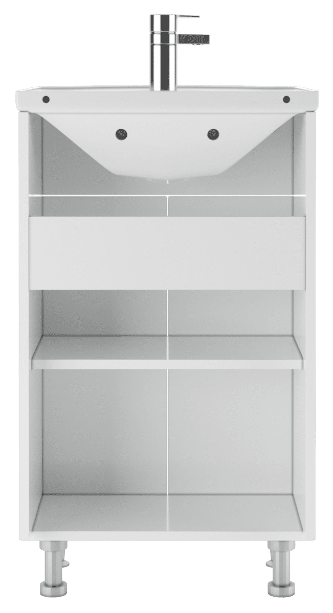 Тумба в ванную Айсберг Элегия 50 Промо без ящика, DP2601T — изображение 4