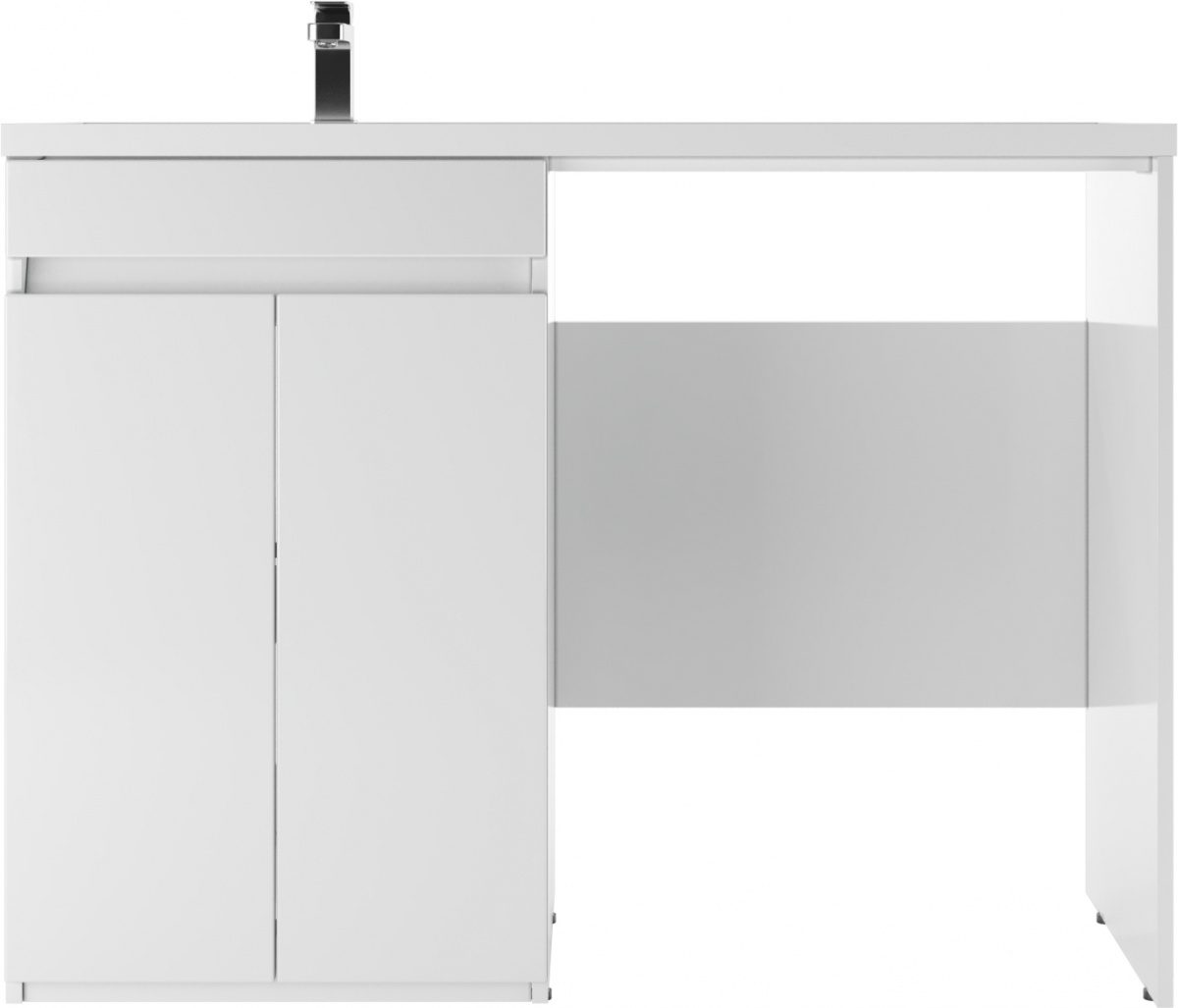 Тумба в ванную Айсберг Magenta 120 лев/прав Норма без ящика, DA1659T — изображение 3