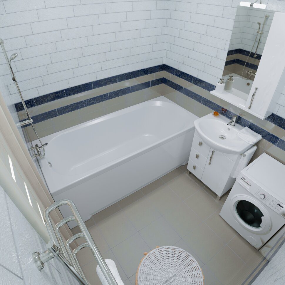 Ванна акриловая Тритон Дина 170*75, Щ0000050444 — изображение 5