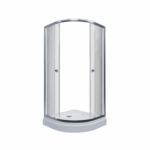 Душевой уголок Тритон Альфа-Хром 90*90 прозрачное/хром, Щ0000049613