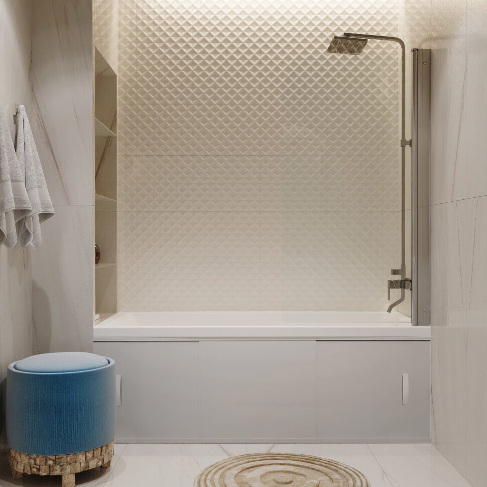 Фронтальный экран для ванн Тритон, раздвижной, 150 см, Щ0000049089 — изображение 4