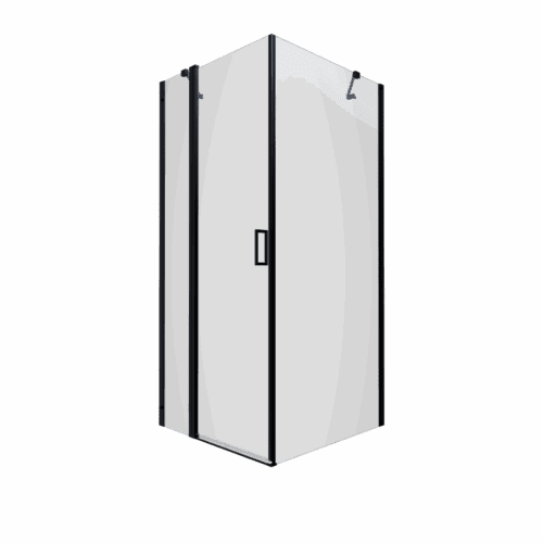 Душевой уголок Тритон Йота-Блэк 90*90 прозрачное/чёрный (без поддона), Щ0000054032