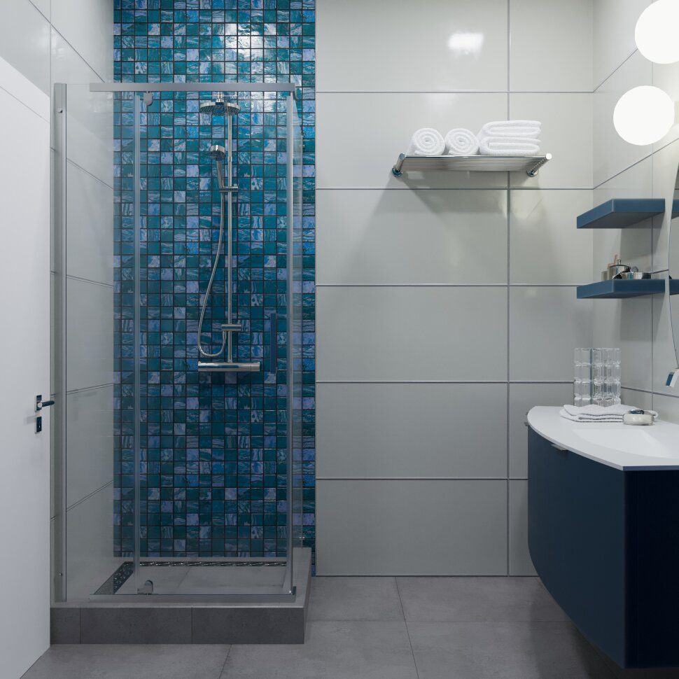 Душевой уголок Тритон Терра-Хром 90*90 прозрачное/хром (без поддона), Щ0000053609 — изображение 5