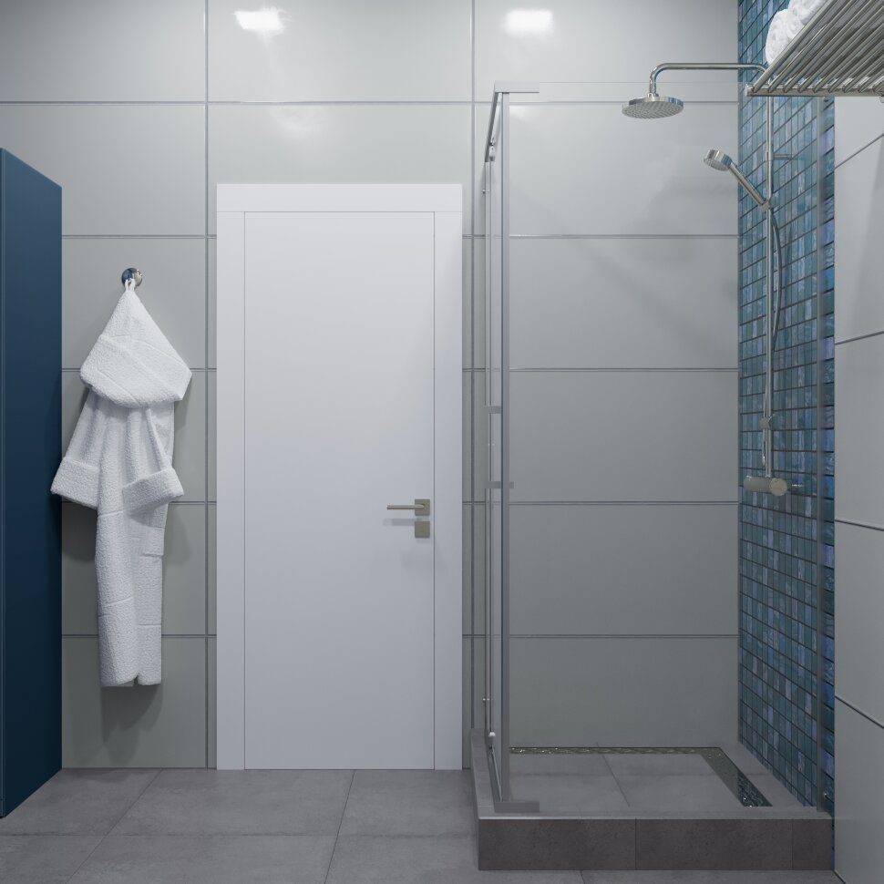 Душевой уголок Тритон Терра-Хром 90*90 прозрачное/хром (без поддона), Щ0000053609 — изображение 6