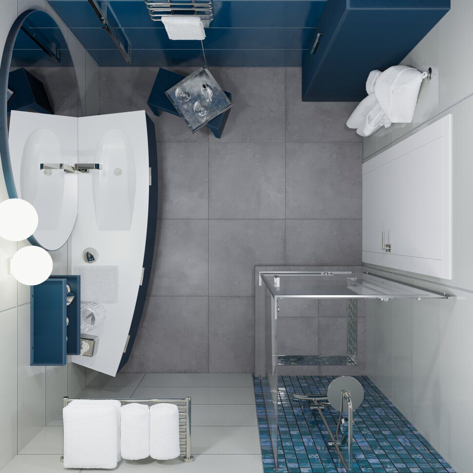 Душевой уголок Тритон Терра-Хром 90*90 прозрачное/хром (без поддона), Щ0000053609 — изображение 7