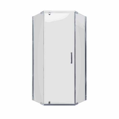 Душевой уголок Тритон Дека-Хром 100*100 прозрачное/хром (без поддона), Щ0000056789