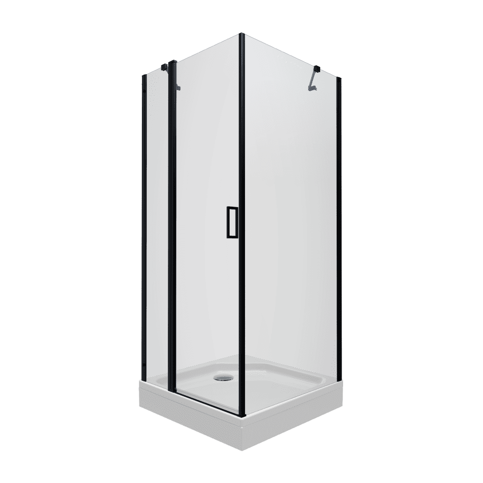 Душевой уголок Тритон Йота-Блэк 90*90 прозрачное/чёрный, Щ0000054037