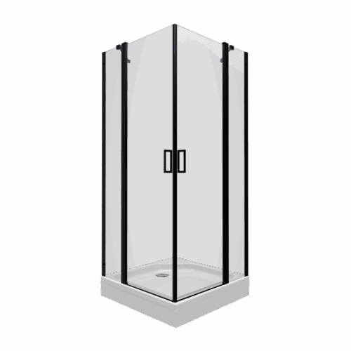 Душевой уголок Тритон Тау-Блэк 90*90 прозрачное/чёрный, Щ0000054038