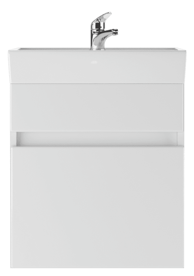 Тумба в ванную Айсберг Енисей 50 Классик подвесная, с одним ящиком, DA3008T — изображение 2