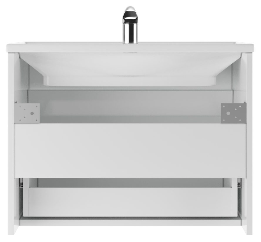 Тумба в ванную Айсберг Фостер 70/Maria 70 Классик с одним ящиком, DA3010T — изображение 4