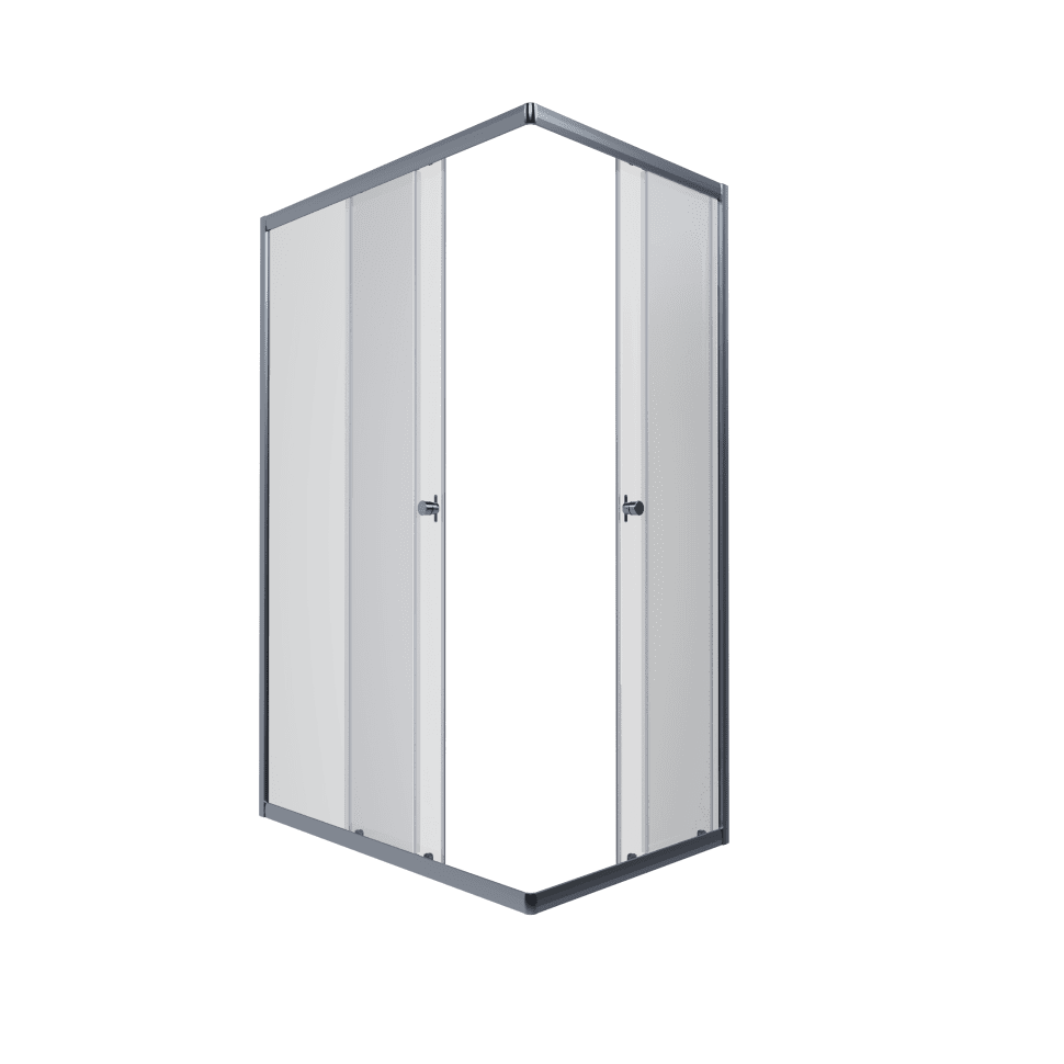 Душевой уголок Тритон Вента-Хром 120*80 прозрачное/хром (без поддона), Щ0000054193