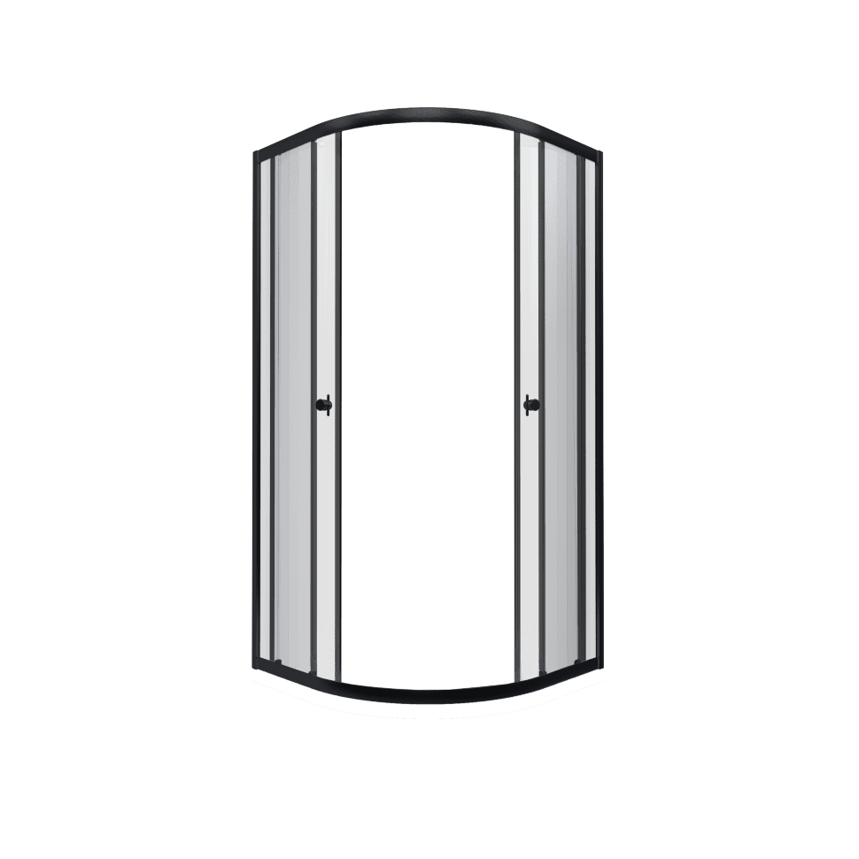 Душевой уголок Тритон Альфа-Блэк 90*90 прозрачное/чёрный (без поддона), Щ0000054224 — изображение 2