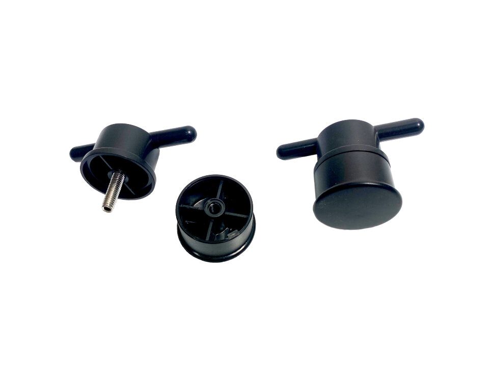 Душевой уголок Тритон Вента-Блэк 80*80 прозрачное/чёрный (без поддона), Щ0000057857 — изображение 3