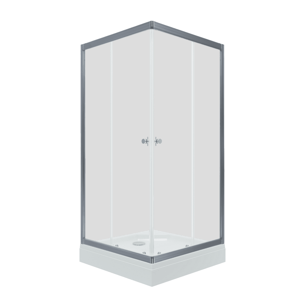 Душевой уголок Тритон Вента-Хром 80*80 прозрачное/хром, Щ0000049620