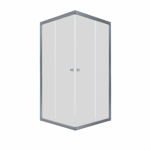 Душевой уголок Тритон Вента-Хром 80*80 прозрачное/хром (без поддона), Щ0000057861