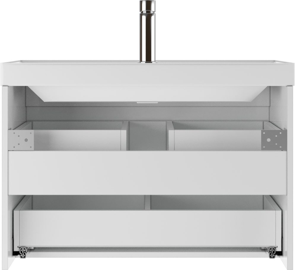 Тумба в ванную Домино Classica 80 Graffo, белый, DGr2105T — изображение 4