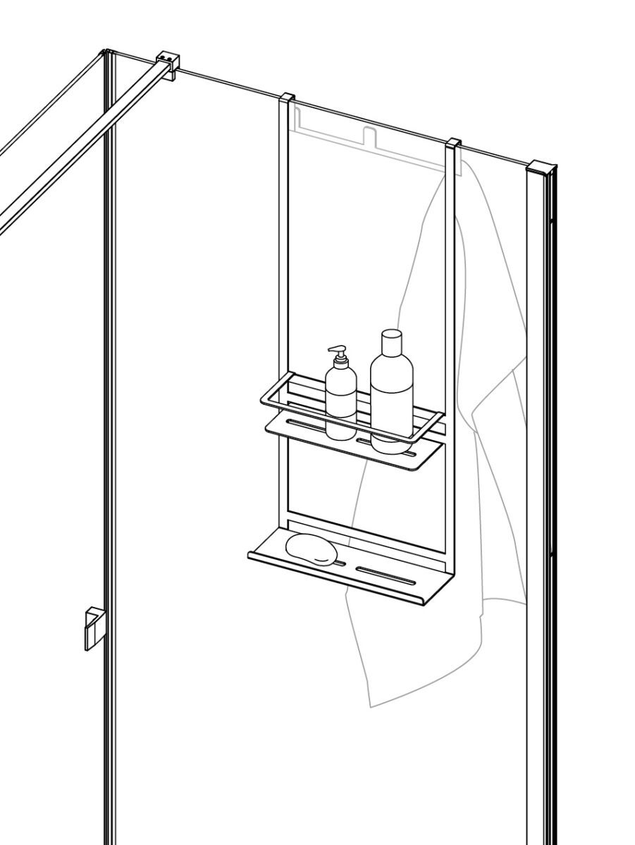 Полка для душевой кабины DEANTE MOKKO ADM N52K — изображение 2