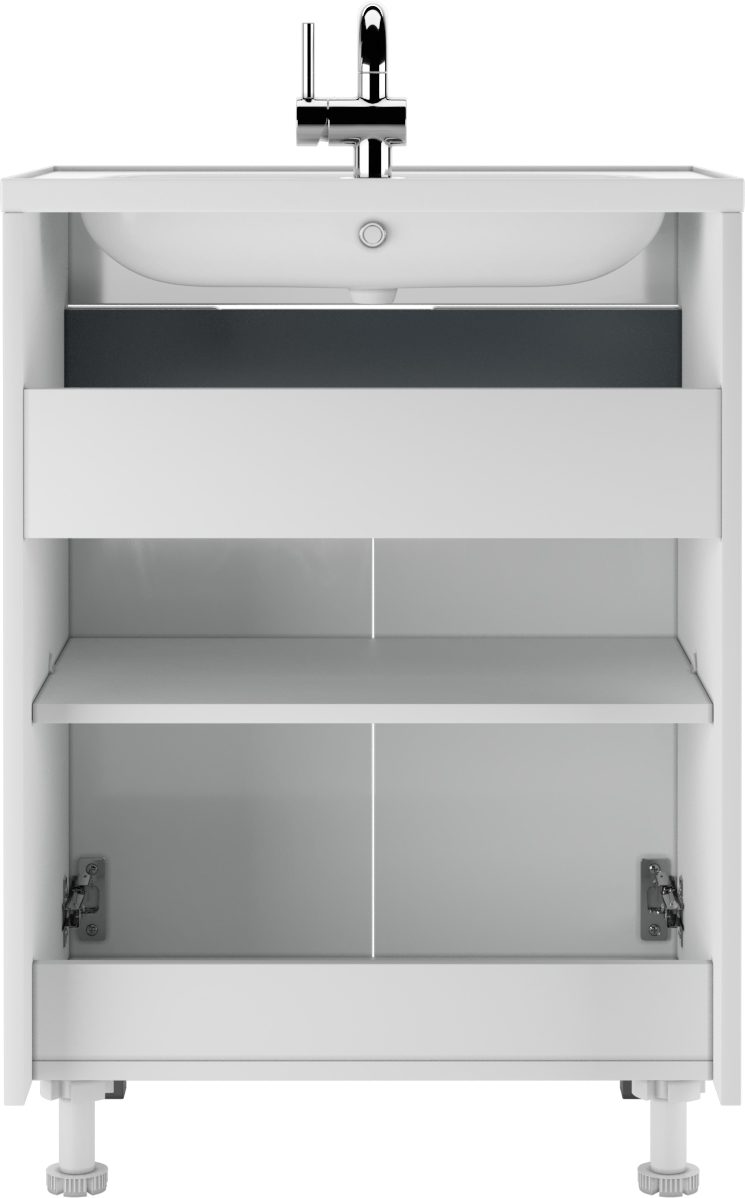 Тумба в ванную Домино Absolute 60 Vector без ящика, DV6603T — изображение 4