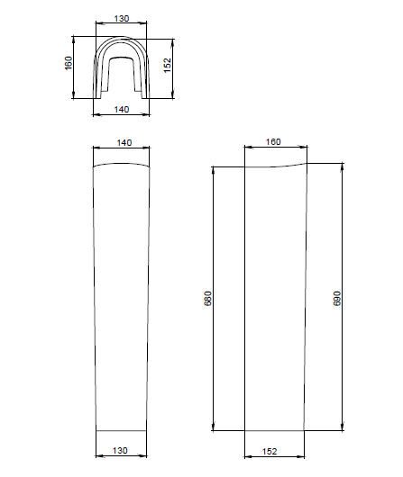 Пьедестал Santeri Визит, 136053S0000B0 — изображение 4